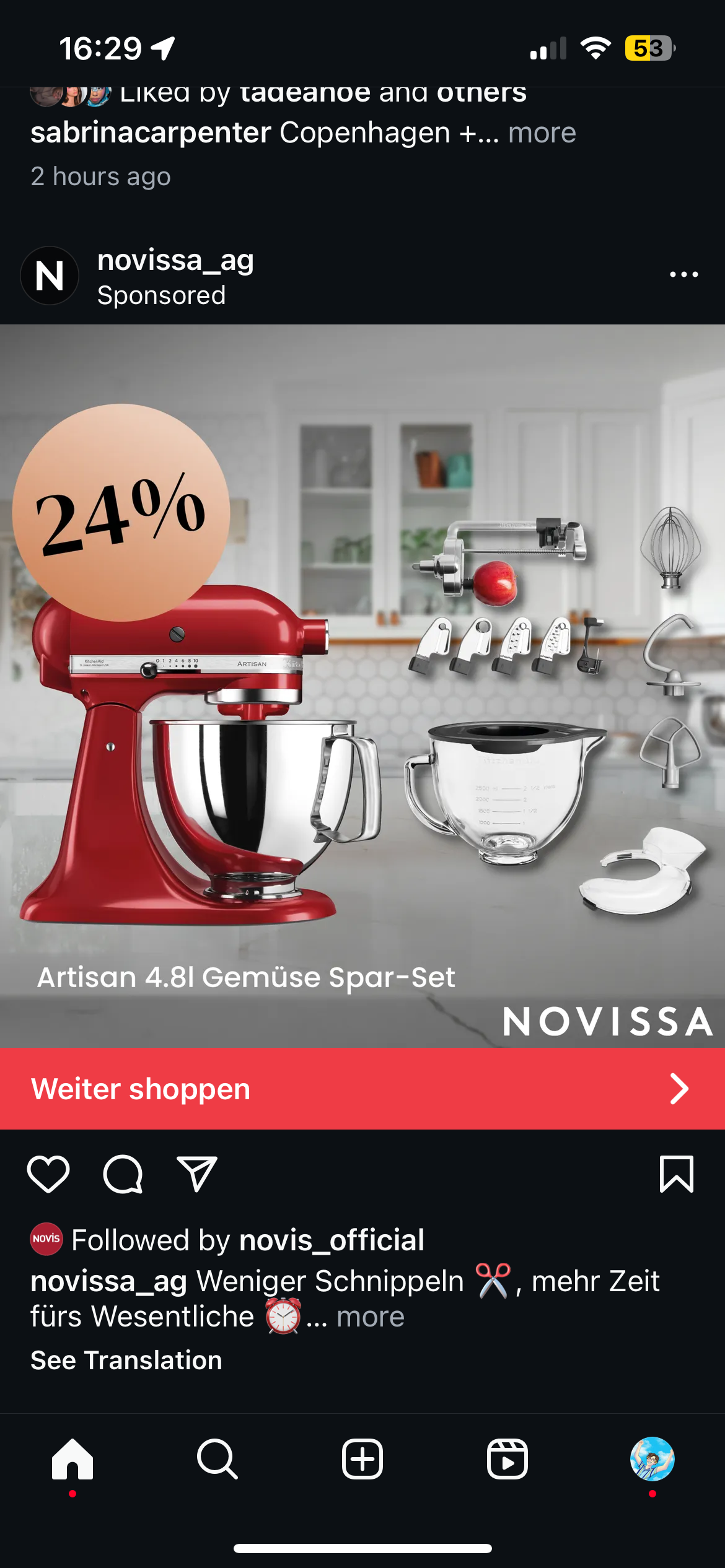 Instagram - Bild AD