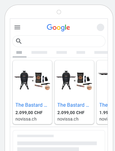 Google Suche - Werbung